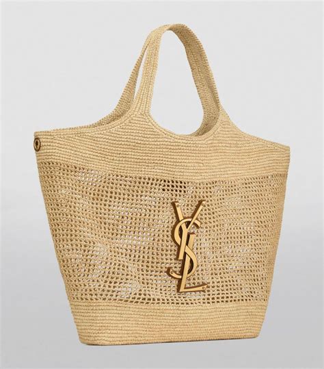 borse ysl ligo|SAINT LAURENT Raffia Bags for Women .